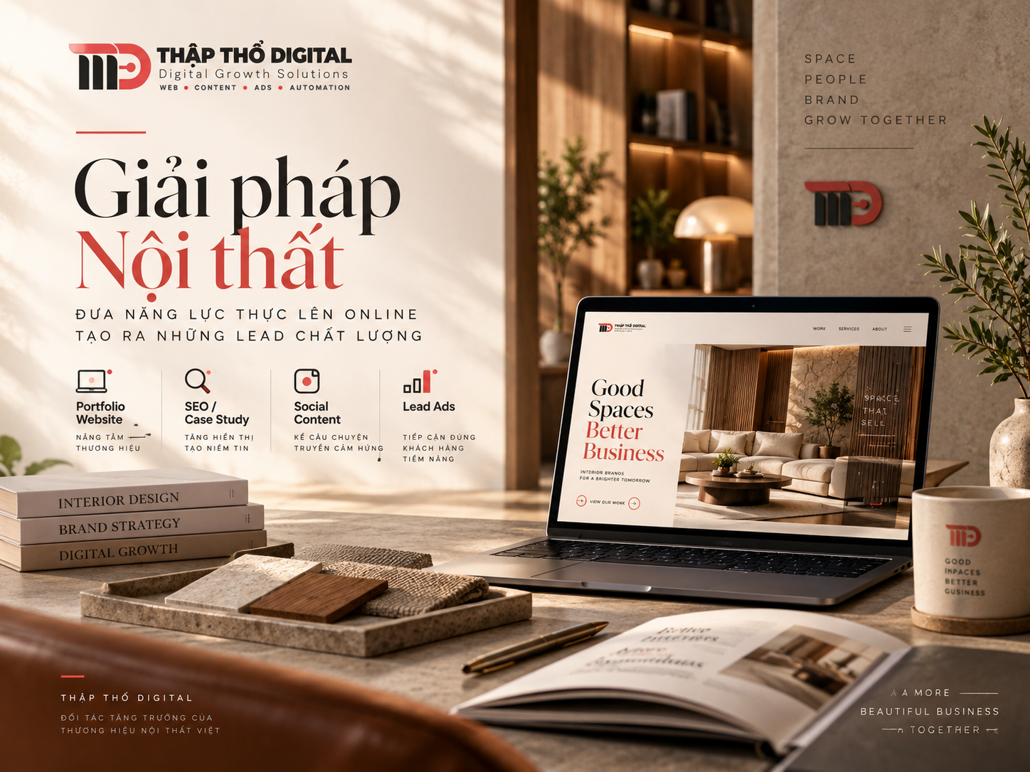 Giải pháp Digital Marketing ngành nội thất