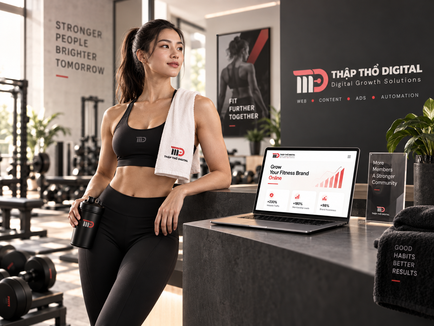 Giải pháp Digital cho Gym Fitness