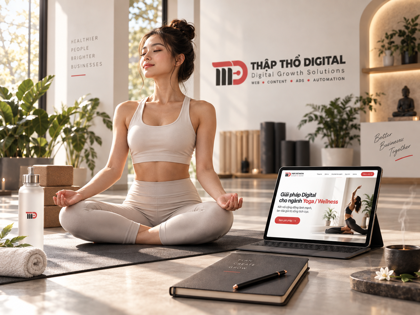 Giải pháp Digital cho Yoga Wellness