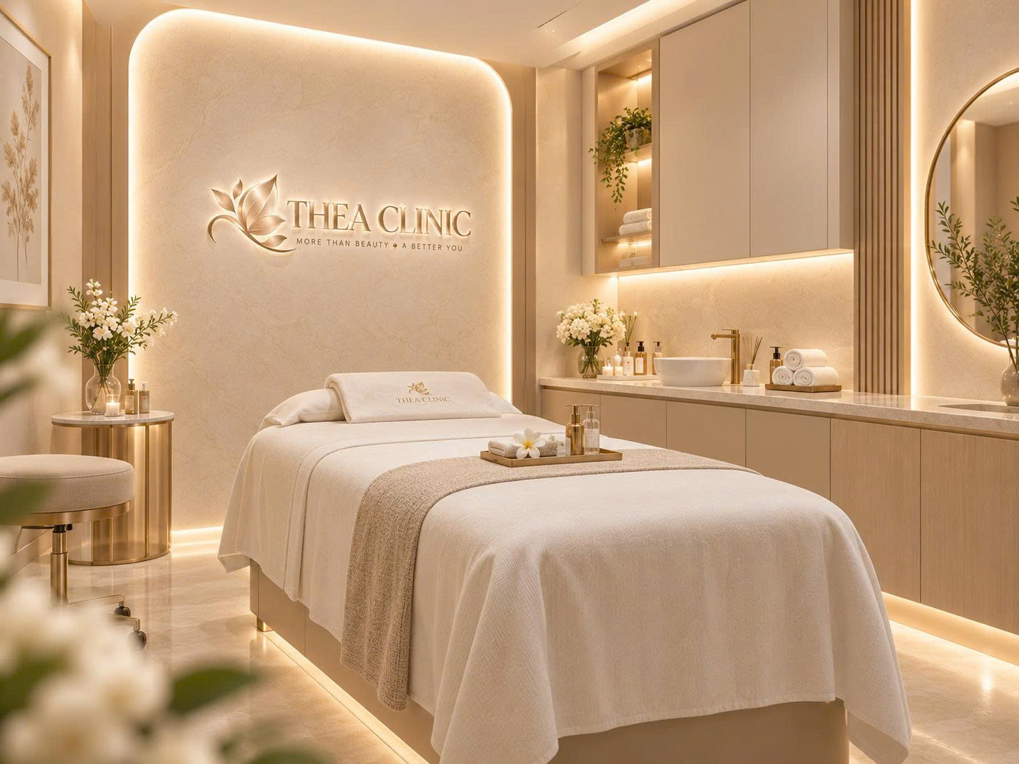 Phòng chăm sóc riêng tư tại THEA Clinic