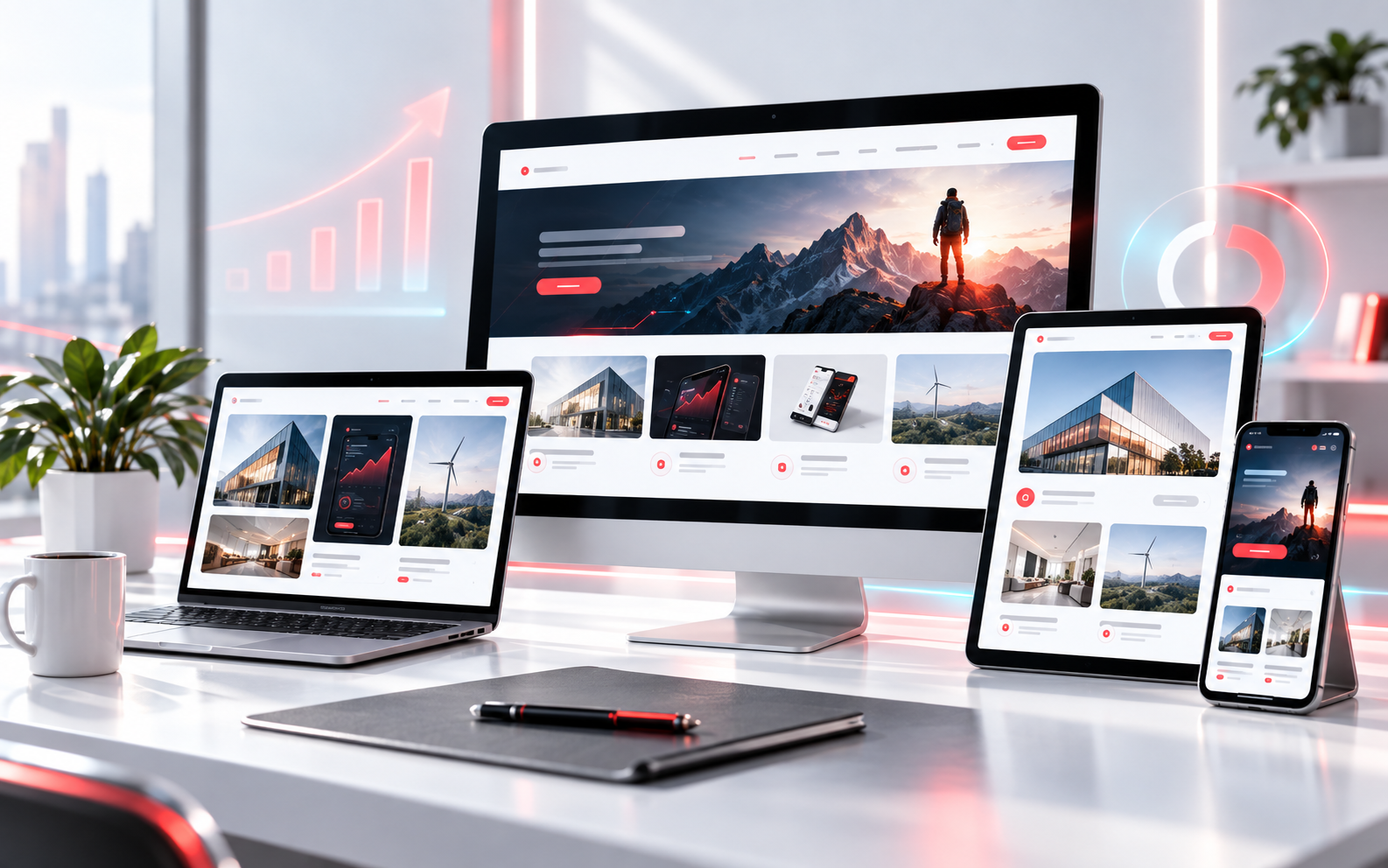 Website responsive TTD